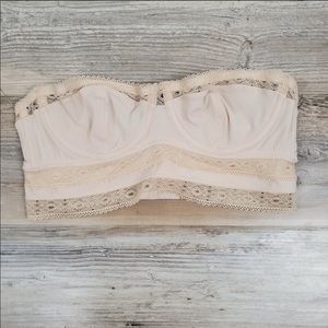 FREE PEOPLE nude bra 34B